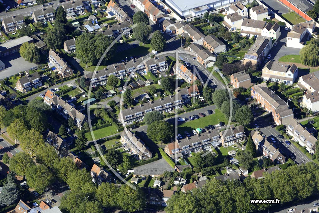 Photo arienne de Roubaix (le Nouveau Roubaix)