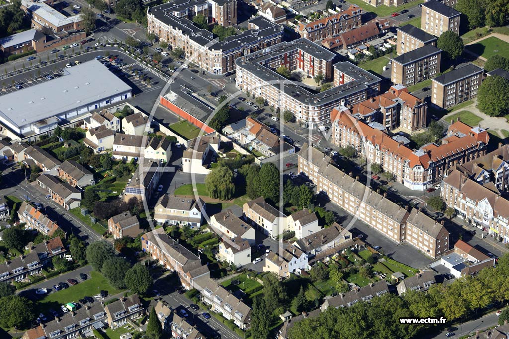 Photo arienne de Roubaix (le Nouveau Roubaix)