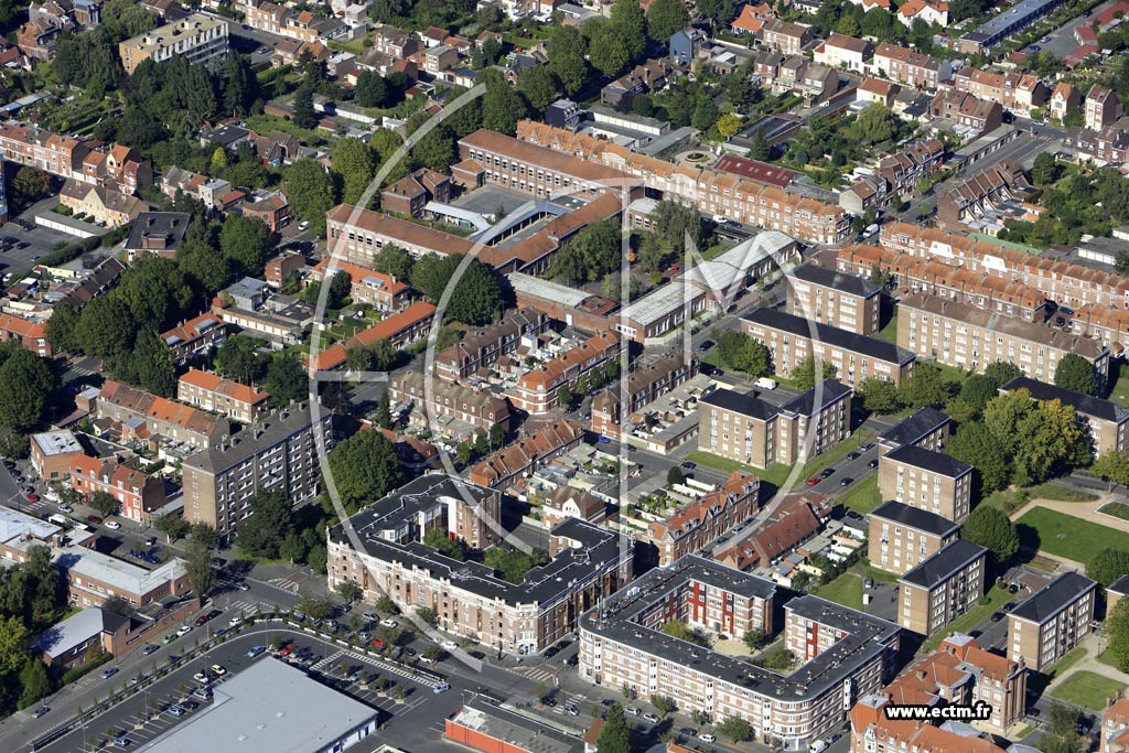 Photo arienne de Roubaix (le Nouveau Roubaix)
