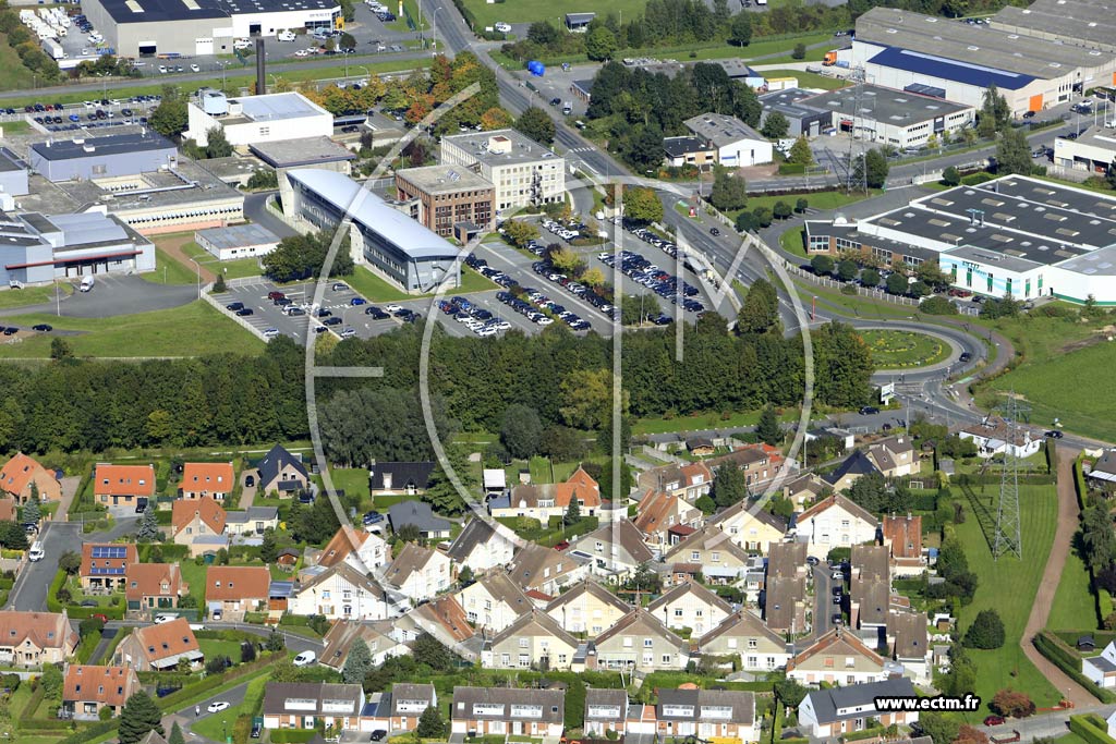 Photo arienne de Toufflers (la Citadelle)