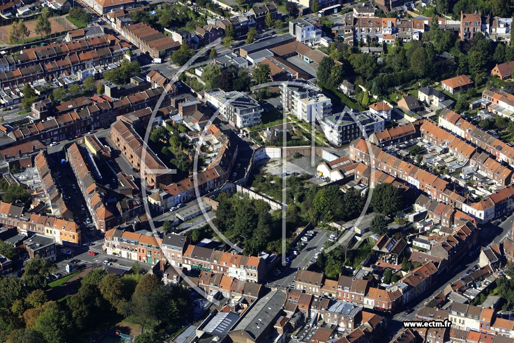 Photo arienne de Tourcoing (le Blanc Seau)