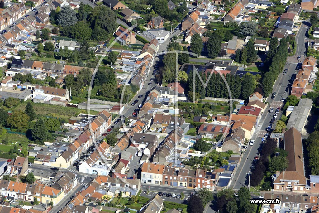 Photo arienne de Wattrelos (la Vieille Place)