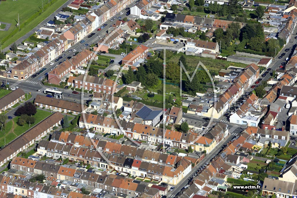 Photo arienne de Wattrelos (la Vieille Place)