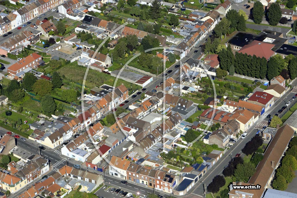 Photo arienne de Wattrelos (la Vieille Place)