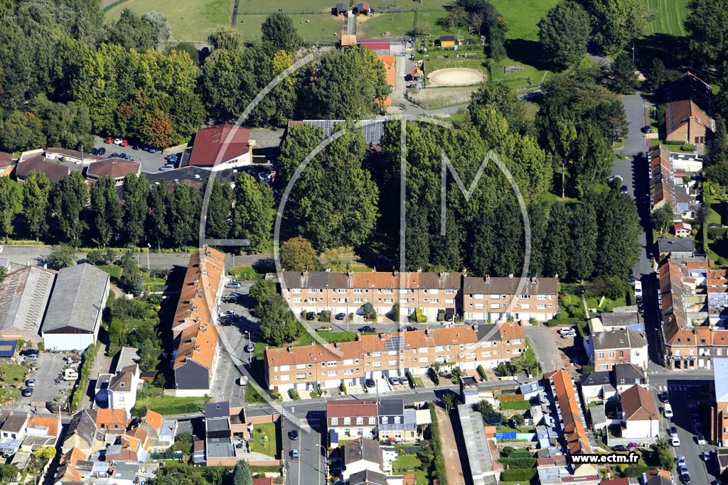Photo arienne de Wattrelos (la Vieille Place)