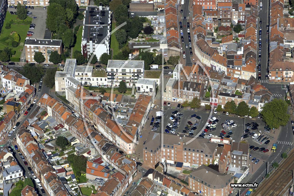 Photo arienne de Lille (Saint-Maurice)