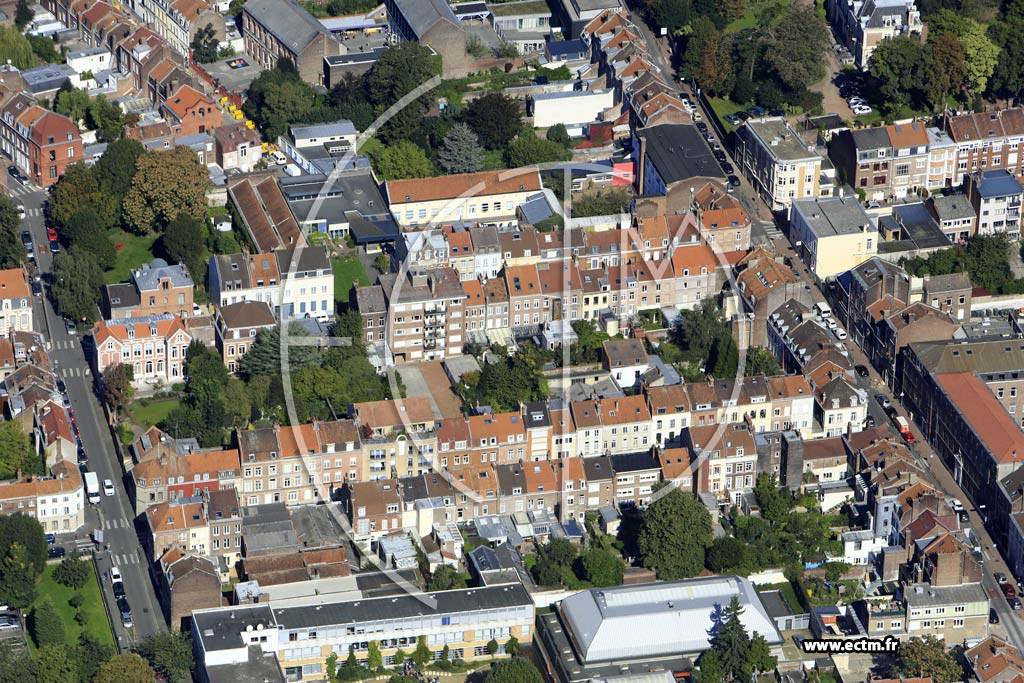 Photo arienne de Lille (Saint-Maurice)