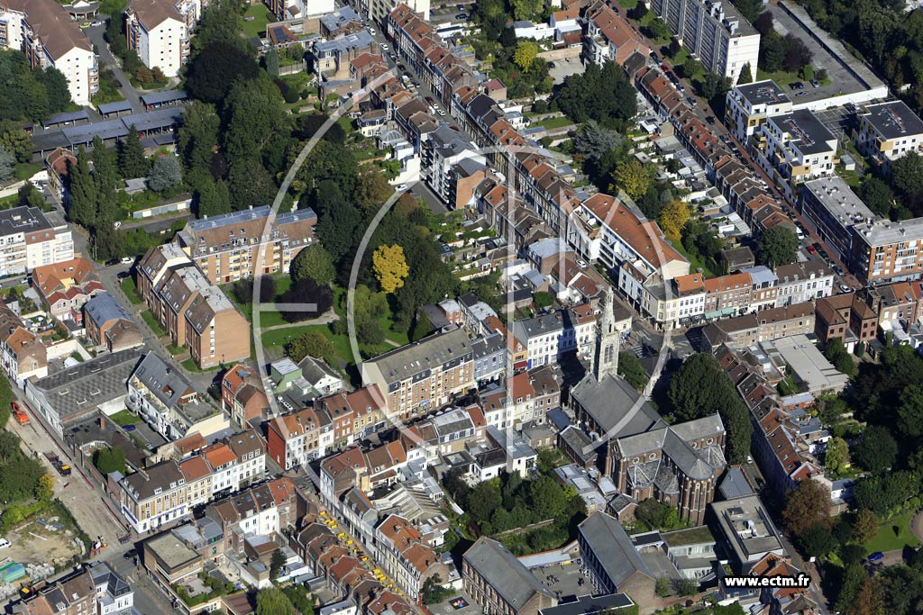 Photo arienne de Lille (Saint-Maurice)