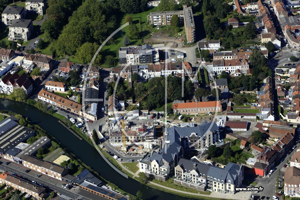 Photo arienne de Marcq-en-Barul