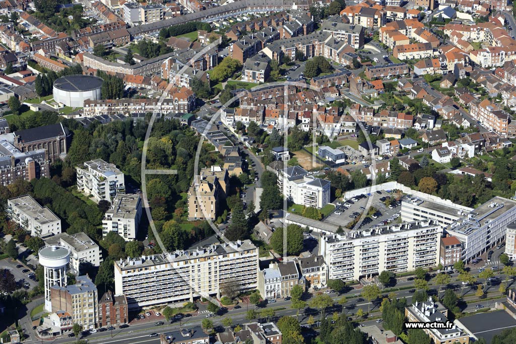 Photo arienne de Marcq-en-Barul (le Buisson)