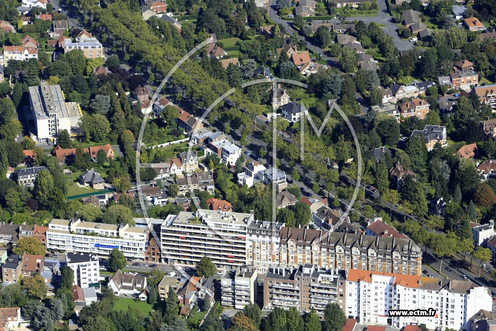 Photo arienne de Marcq-en-Barul (Marne - Foch)
