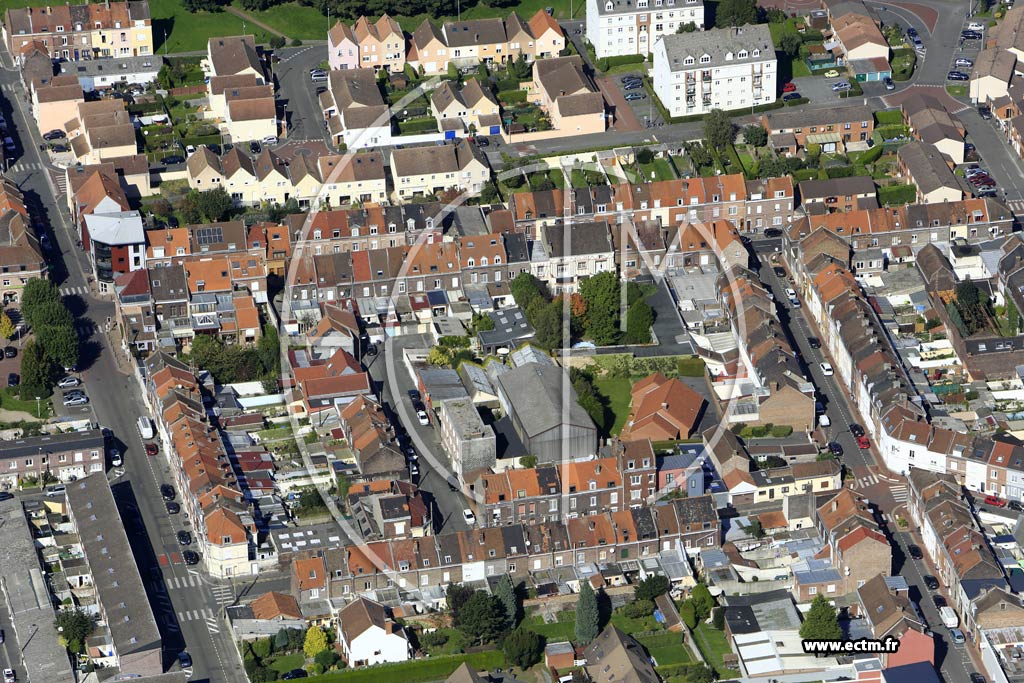 Photo arienne de Marquette-lez-Lille (l'Abbaye)