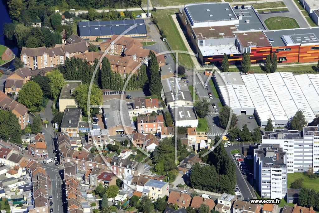 Photo arienne de Marquette-lez-Lille (l'pinette)