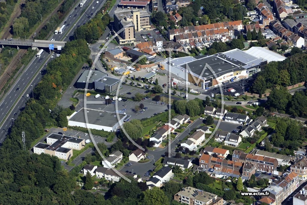 Photo arienne de Mons-en-Barul