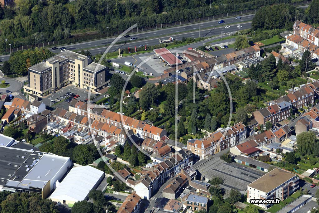 Photo arienne de Mons-en-Barul