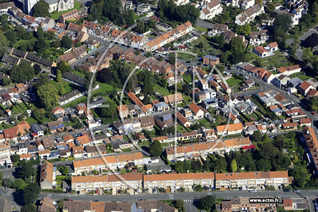 Photo arienne de Villeneuve-d'Ascq (Flers le Bourg)