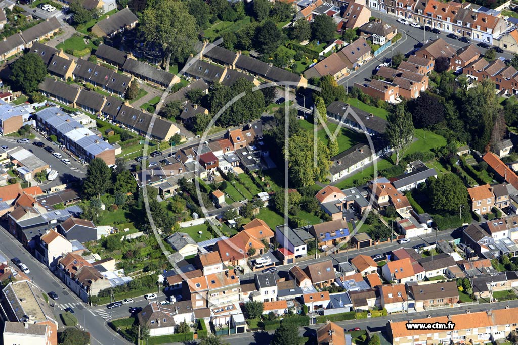 Photo arienne de Villeneuve-d'Ascq (Flers le Bourg)