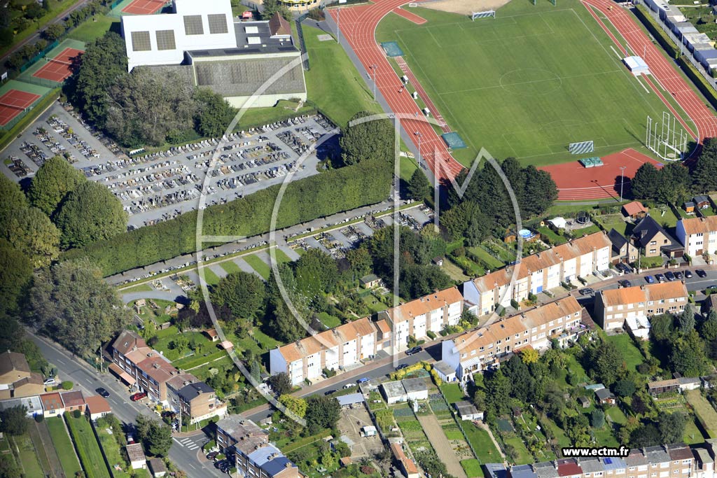 Photo arienne de Villeneuve-d'Ascq (le Tir  Loques)