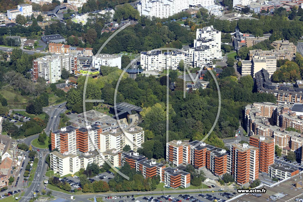 Photo arienne de Villeneuve-d'Ascq (Quartier de l'Hotel de Ville)
