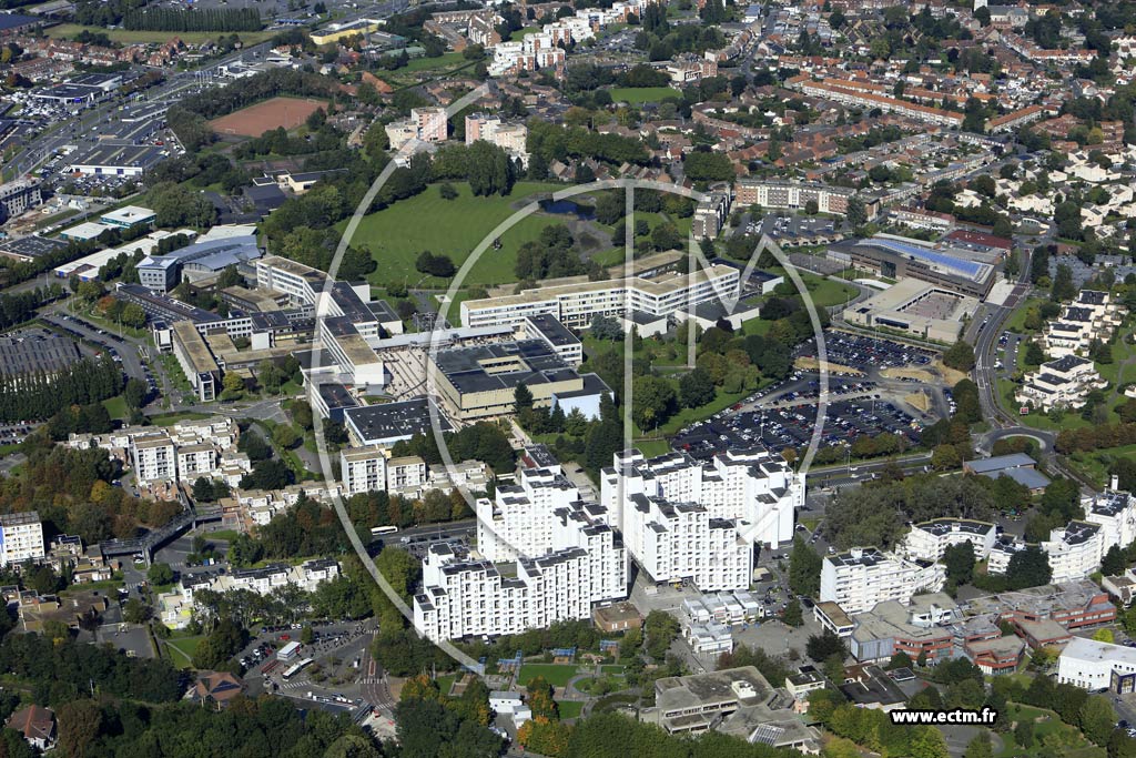 Photo arienne de Villeneuve-d'Ascq (Quartier de l'Hotel de Ville)