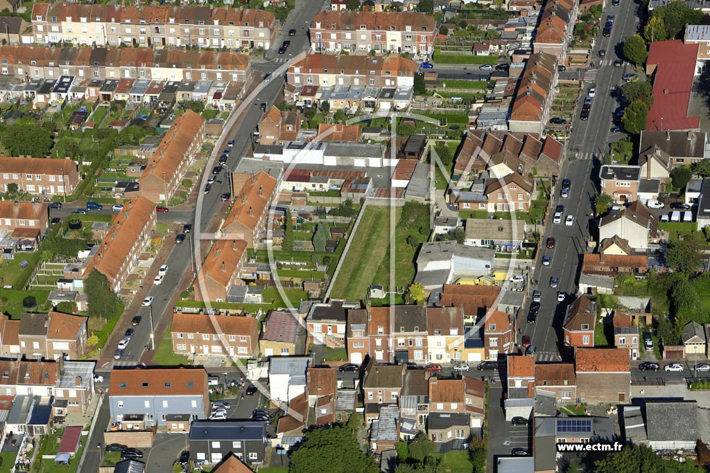 Photo arienne de Comines (le Vieil Dieu)