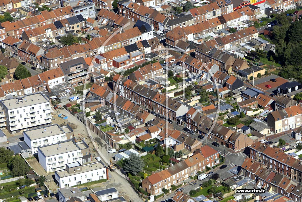 Photo arienne de Halluin (les Meurins)