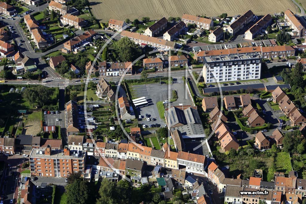 Photo arienne de Linselles