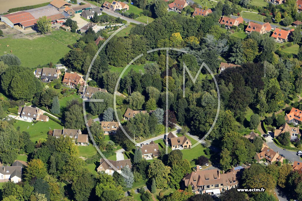 Photo arienne de Marcq-en-Barul (la Beuvrecque)
