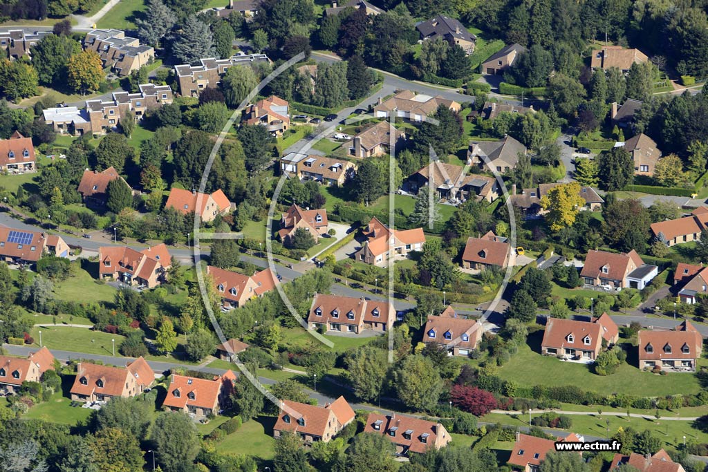 Photo arienne de Marcq-en-Barul (la Beuvrecque)