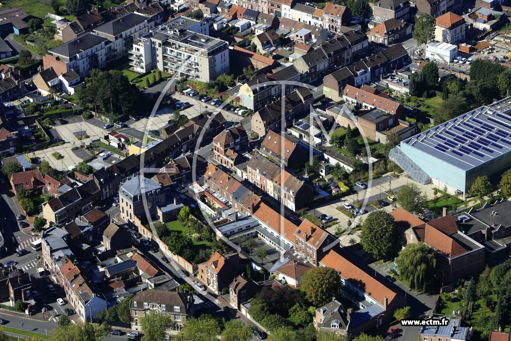 Photo arienne de Mouvaux