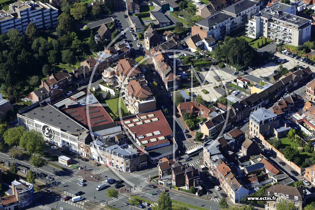 Photo arienne de Mouvaux