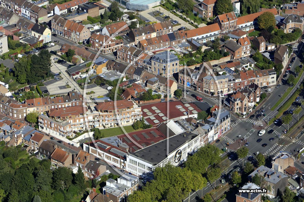 Photo arienne de Mouvaux