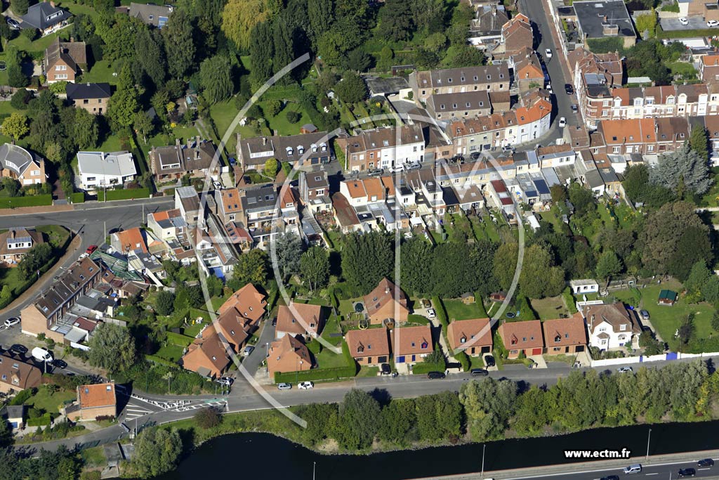 Photo arienne de Mouvaux (les Duriez)