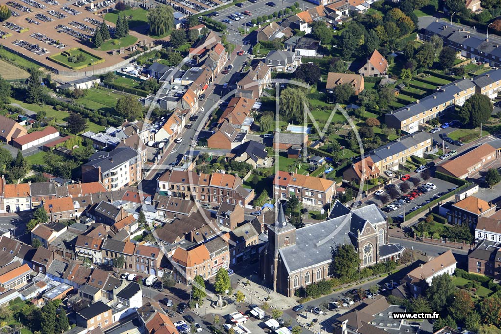 Photo arienne de Neuville-en-Ferrain