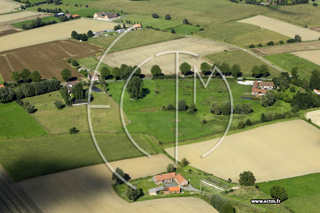 Photo arienne de Quesnoy-sur-Dele (le Chneau)