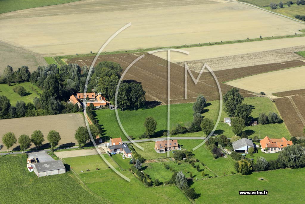 Photo arienne de Quesnoy-sur-Dele (le Chneau)