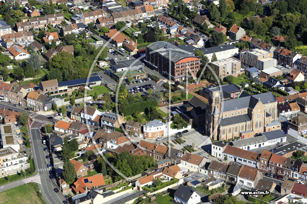Photo arienne de Roncq (le Pied de Buf)