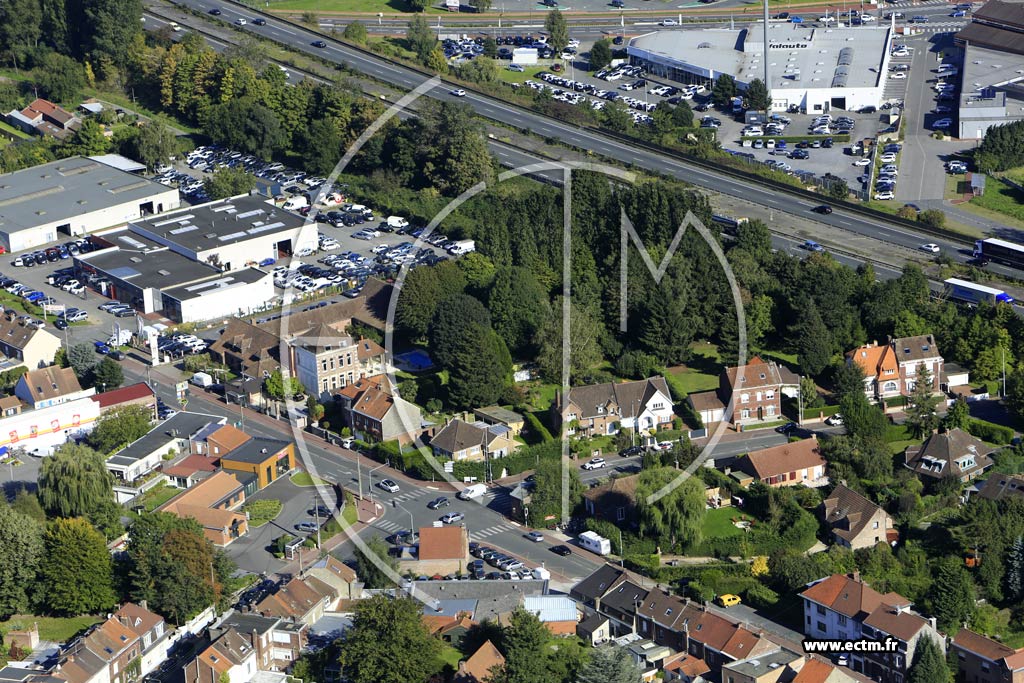 Photo arienne de Roncq (le Pied de Buf)