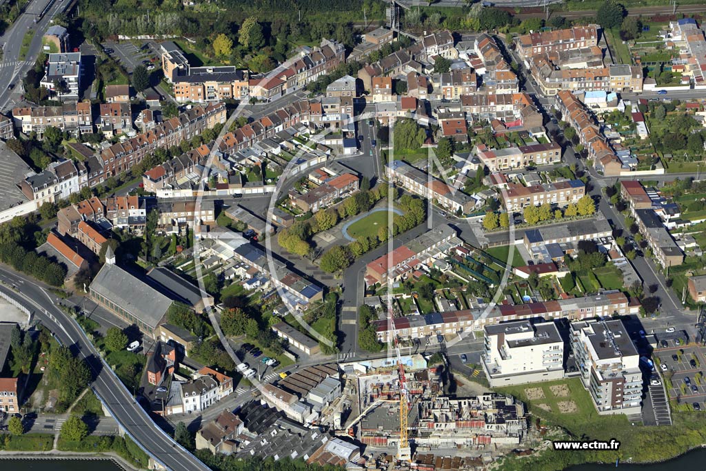 Photo arienne de Saint-Andr-Lez-Lille (Gambetta)