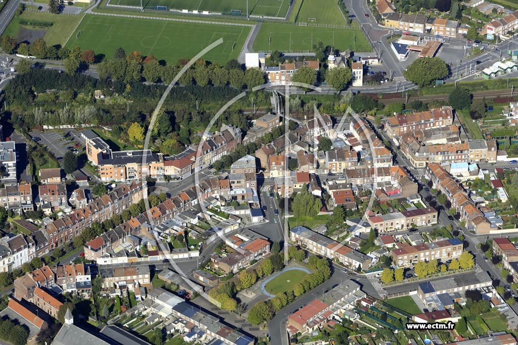 Photo arienne de Saint-Andr-Lez-Lille (Gambetta)
