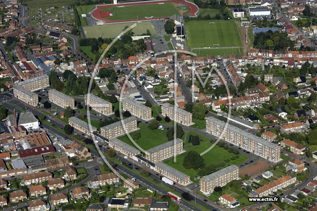 Photo arienne de Tourcoing