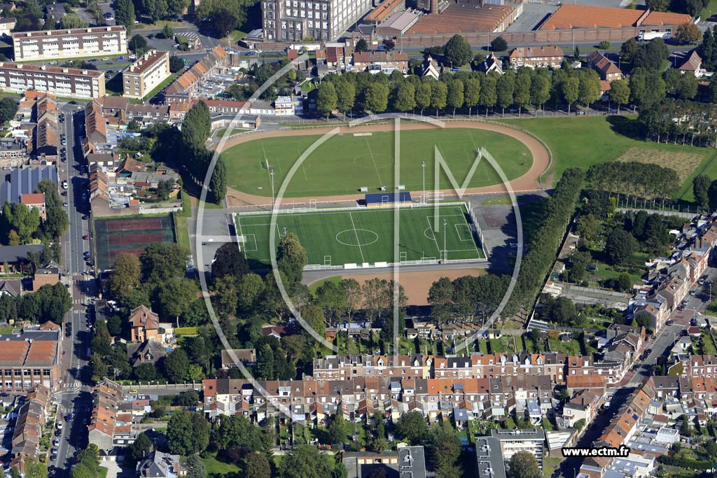 Photo arienne de Tourcoing (Croix Rouge)