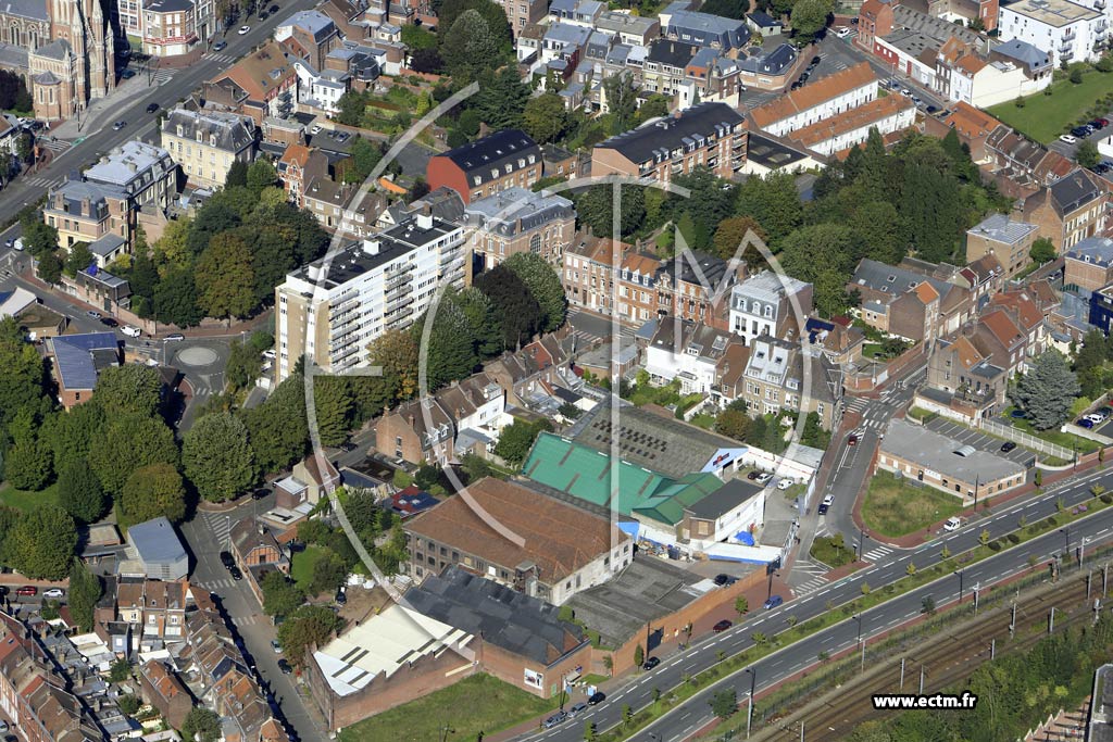 Photo arienne de Tourcoing (Gambetta)