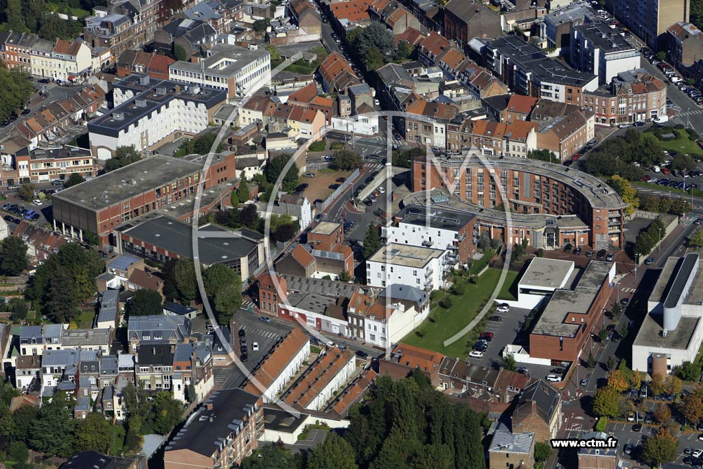 Photo arienne de Tourcoing (Gambetta)