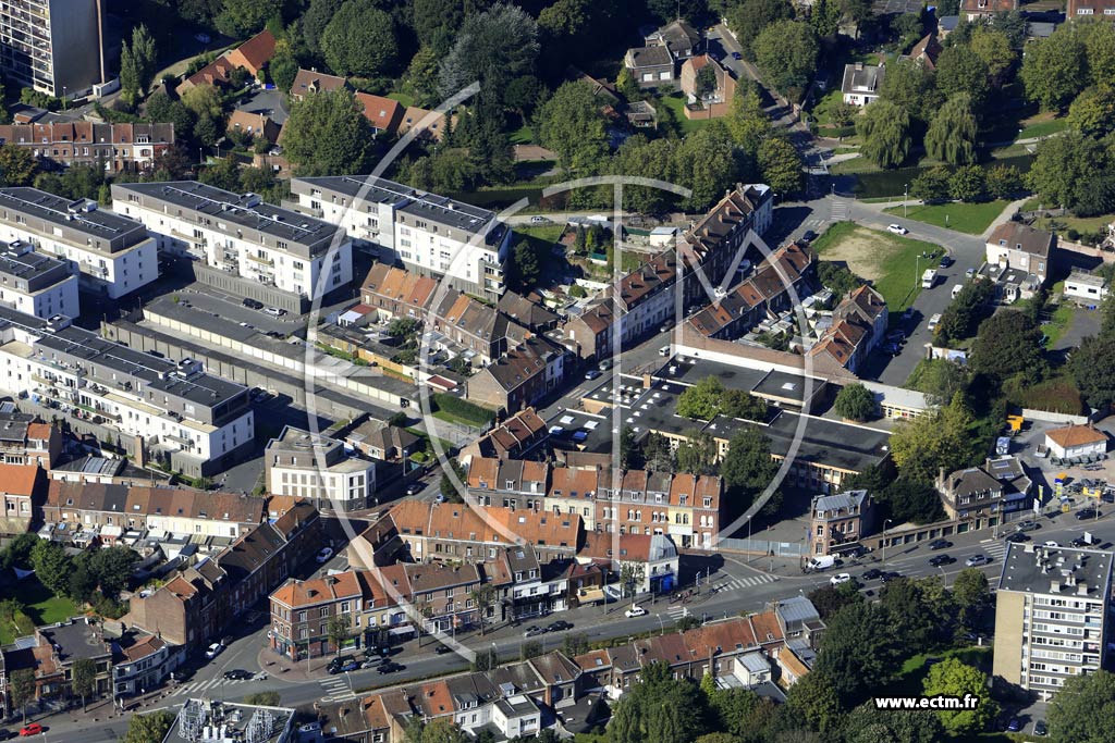 Photo arienne de Tourcoing (Gambetta)