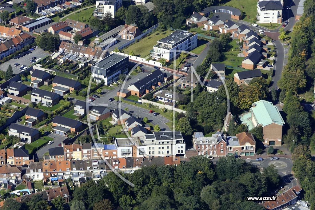 Photo arienne de Tourcoing (Gambetta)