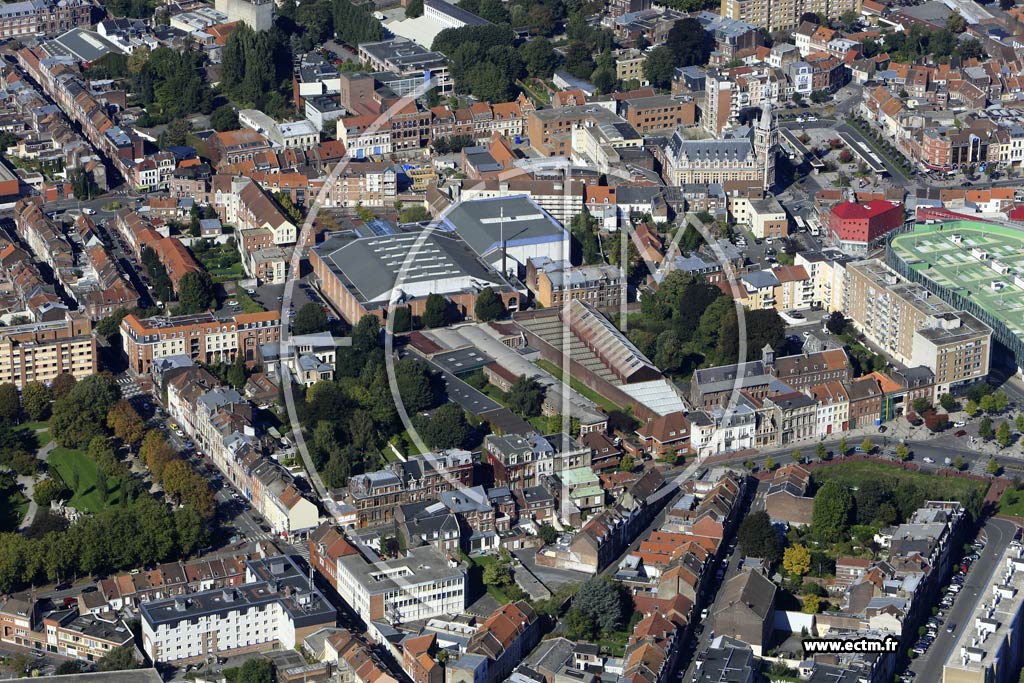 Photo arienne de Tourcoing (Gambetta)