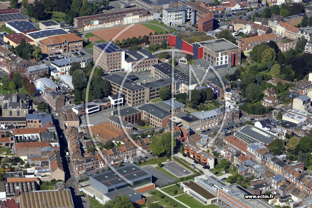 Photo arienne de Tourcoing (la Blanche Porte)