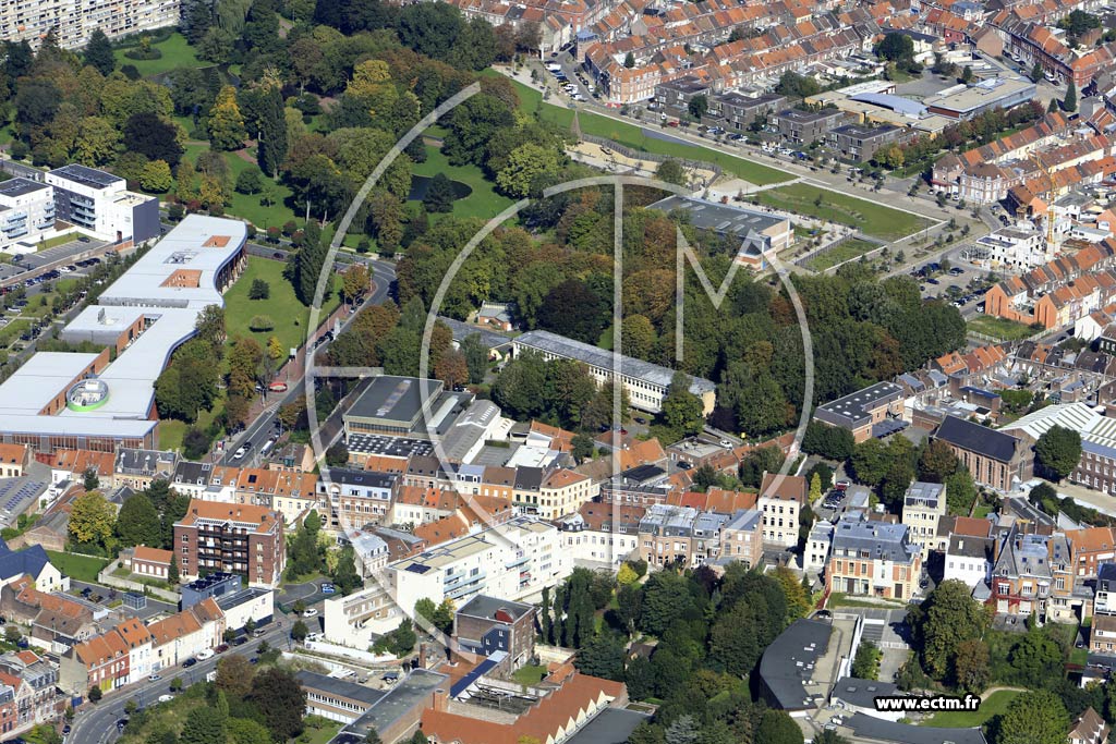 Photo arienne de Tourcoing (la Blanche Porte)