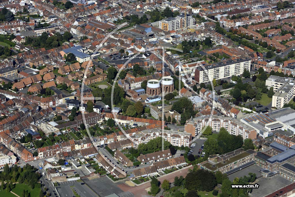 Photo arienne de Tourcoing (la Blanche Porte)